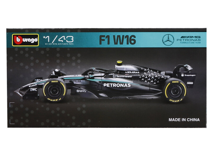 Kimi Antonelli Mercedes Benz AMG W16 #12 - Seizoenscar 2025 - 1:43
