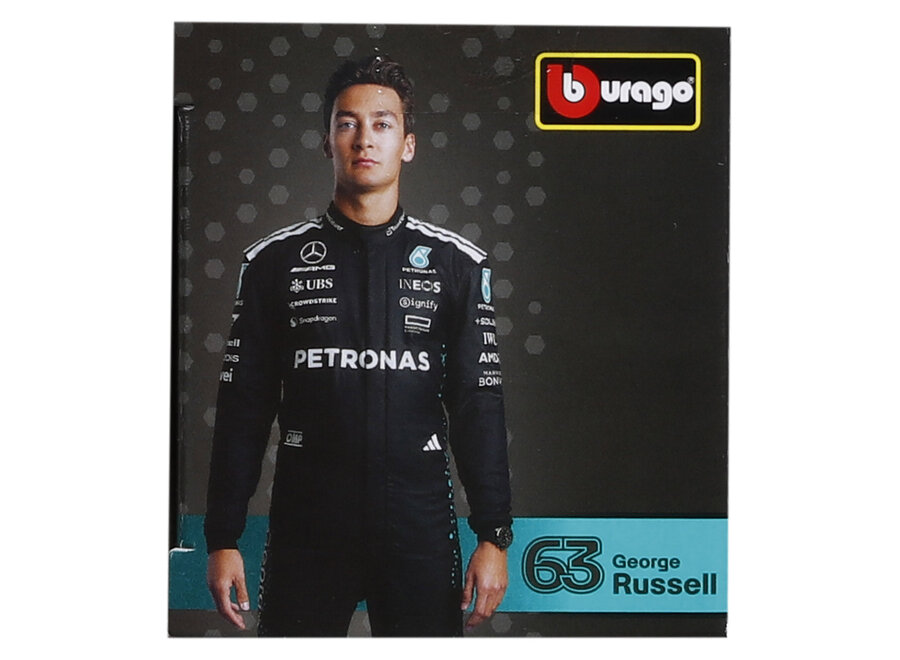 George Russel Mercedes Benz AMG W16 #63 - Season car 2025 - 1:43