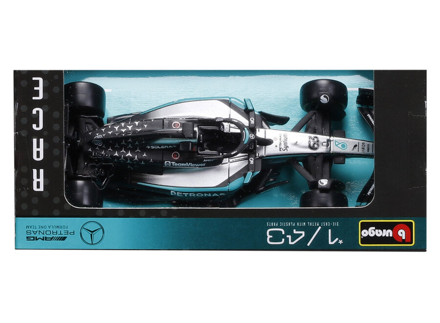 George Russel Mercedes Benz AMG W16 #63 - Season car 2025 - 1:43