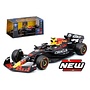 Yuki Tsunoda Red Bull RB21 #22 Burago Seizoenscar met helm en display 2025