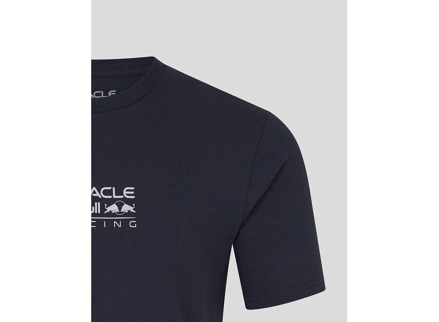 Oracle Red Bull Racing Graphic Bull Shirt Blauw 2026