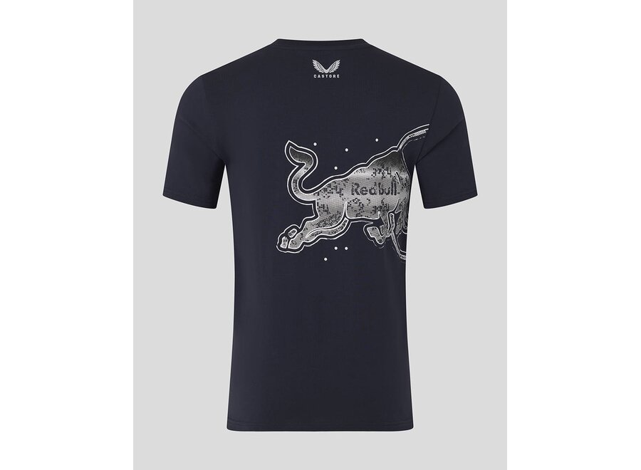Red Bull Racing Graphic Bull Shirt Blau 2026