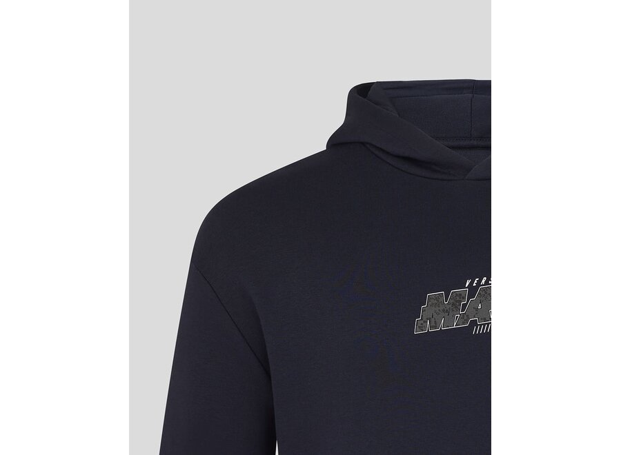 Max Verstappen Graphic Pixel Back Hoody Blauw 2026