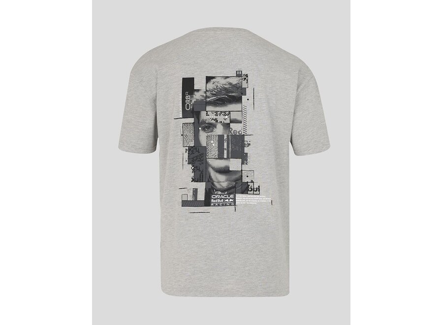 Max Verstappen Picture T-shirt Grijs 2026
