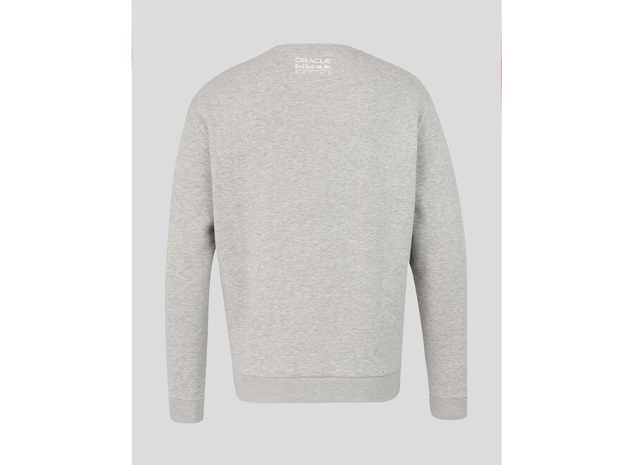 Max Verstappen Small Logo Sweatshirt Grey 2026