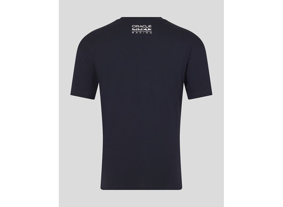 Max Verstappen Front Graphic T-shirt Blauw 2026