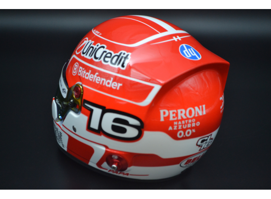 Charles Leclerc Scuderia Ferrari HP 2025 season Mini Helmet 1:2