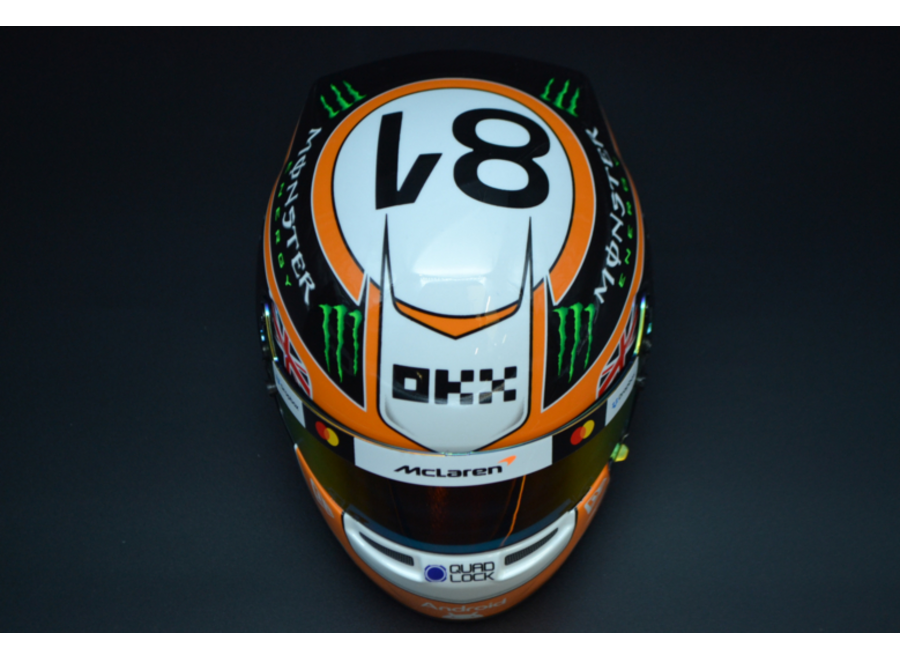 Oscar Piastri 2025 F1 Monaco GP Mini Helmet 1:2