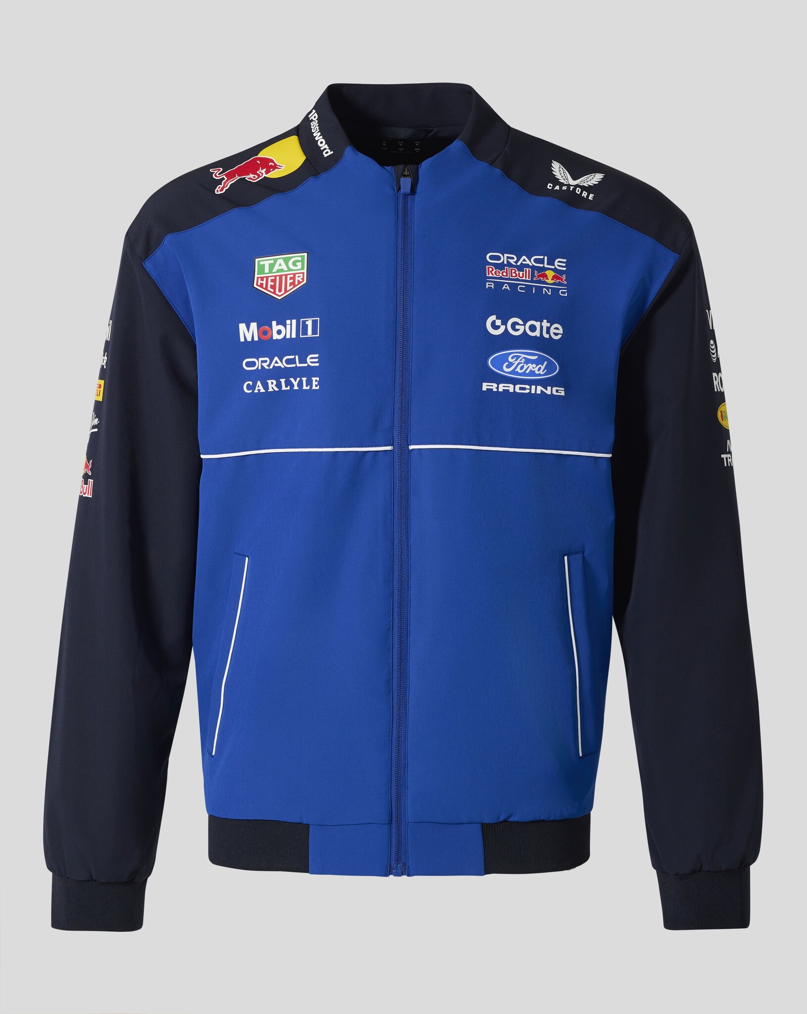 Red Bull ジャケット Red Bull Racing Teamline Bomber Jacket 2026 - THE RACING STORES