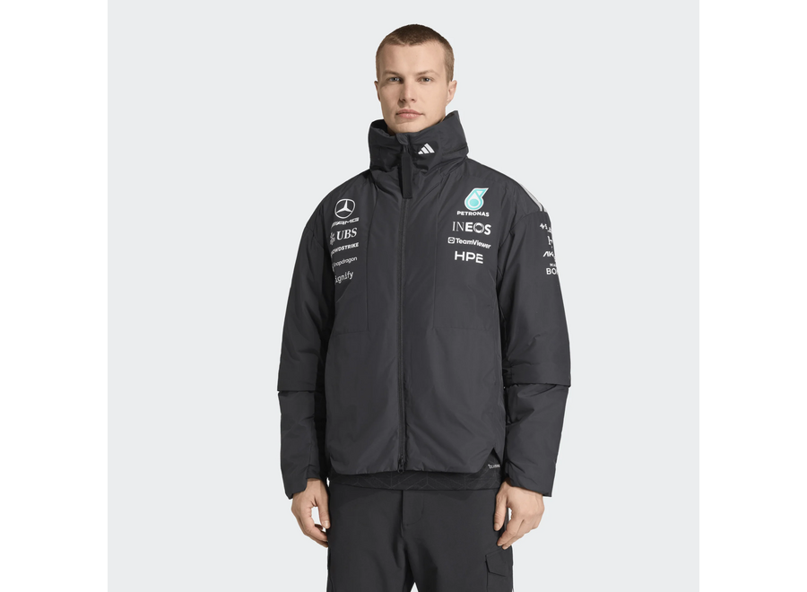 Mercedes Pufferjas Zwart 2026