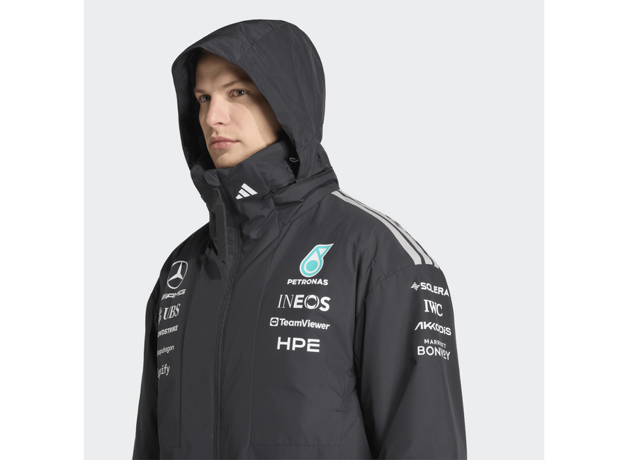 Mercedes Pufferjas Zwart 2026