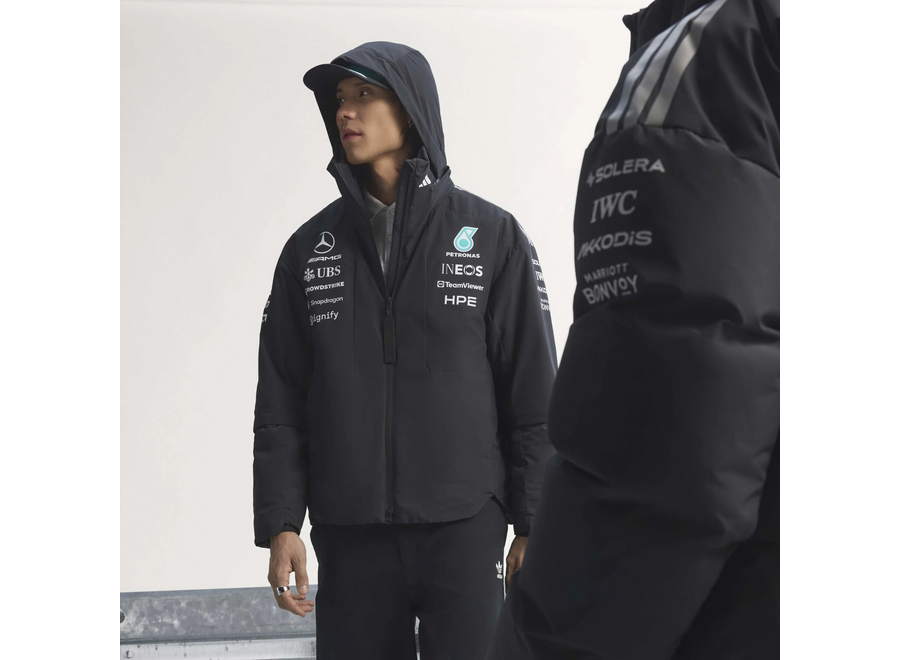 Mercedes Pufferjas Zwart 2026