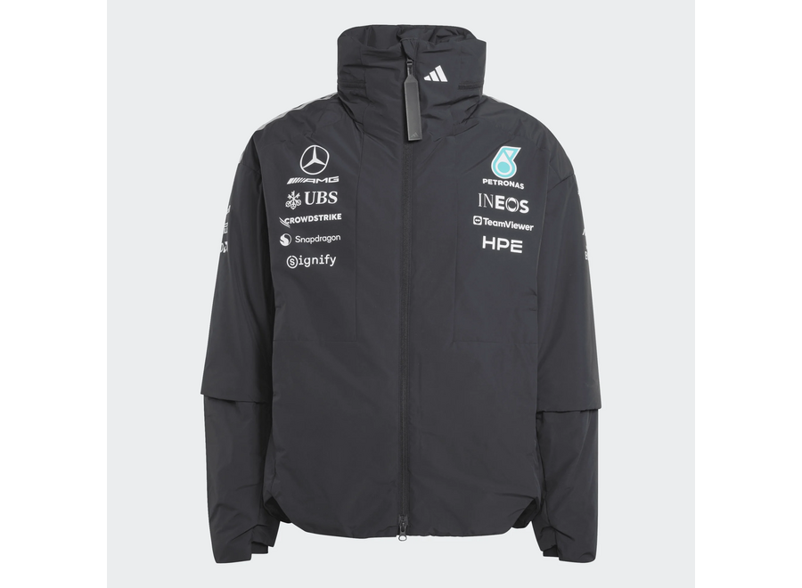 Mercedes Pufferjas Zwart 2026