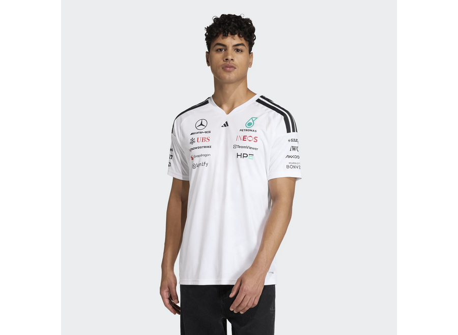 Mercedes Teamline Shirt Wit 2026
