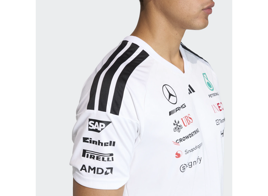 Mercedes Teamline Shirt Wit 2026