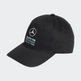 Mercedes Logo Cap Zwart 2026