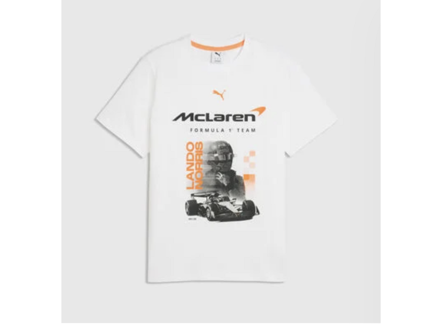 McLaren Lando Norris Fan Shirt Wit 2026