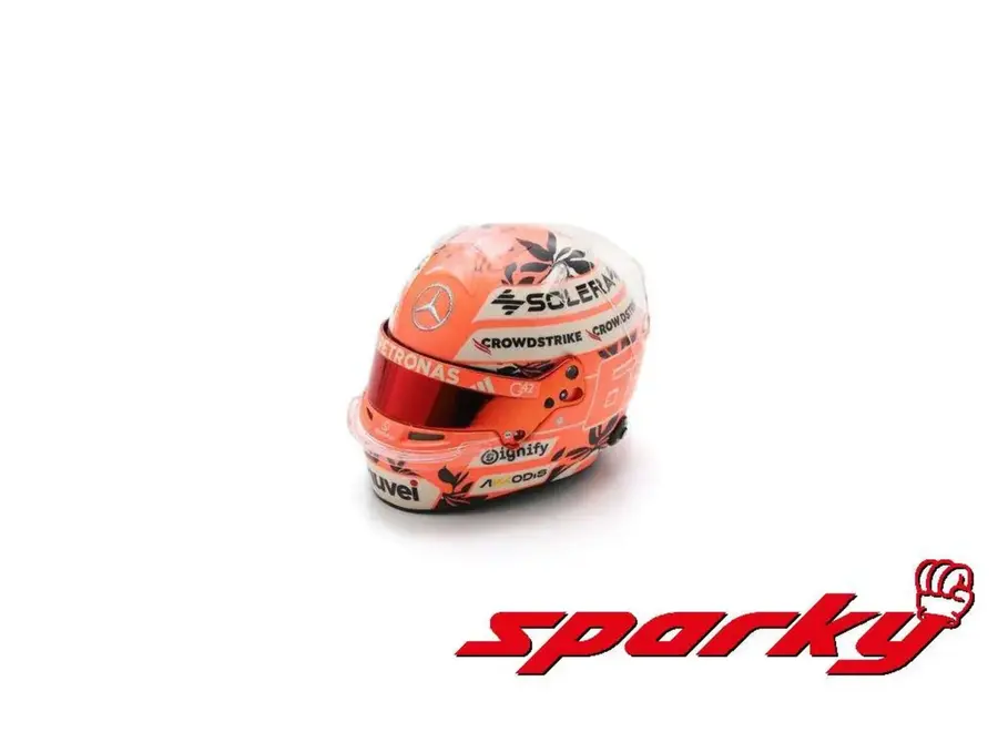 Spark Helm Mercedes George Russel GP Miami 2025 1:5