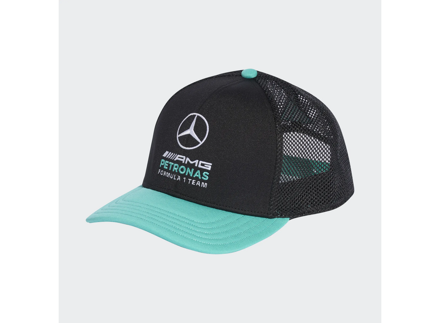Mercedes DNA Cap Zwart Groen 2026