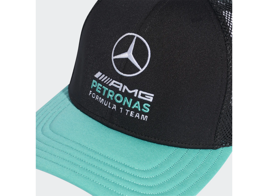 Mercedes DNA Cap Zwart Groen 2026