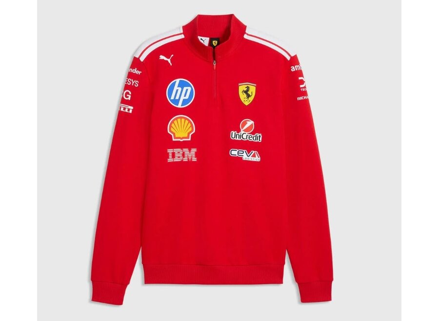 Ferrari Teamline Half Zip Trui 2026