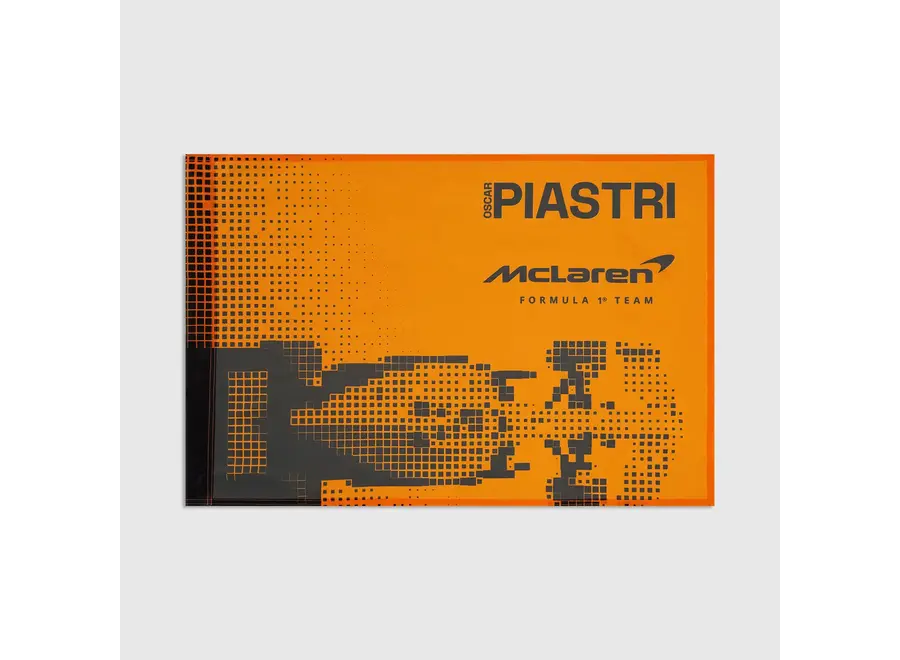 McLaren Piastri Vlag 2026