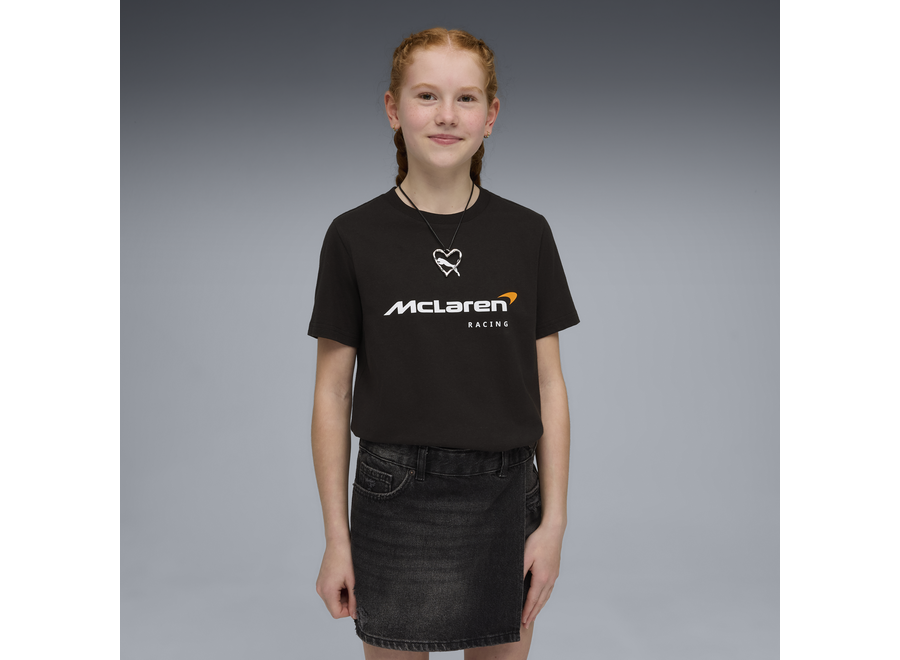 McLaren Kids Logo Shirt Zwart 2026