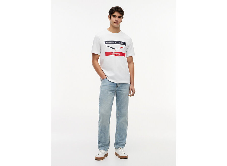 Cadillac Chevron Shirt White 2026