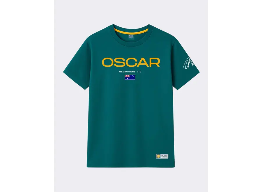 Oscar Piastri Grandstand shirt Grün