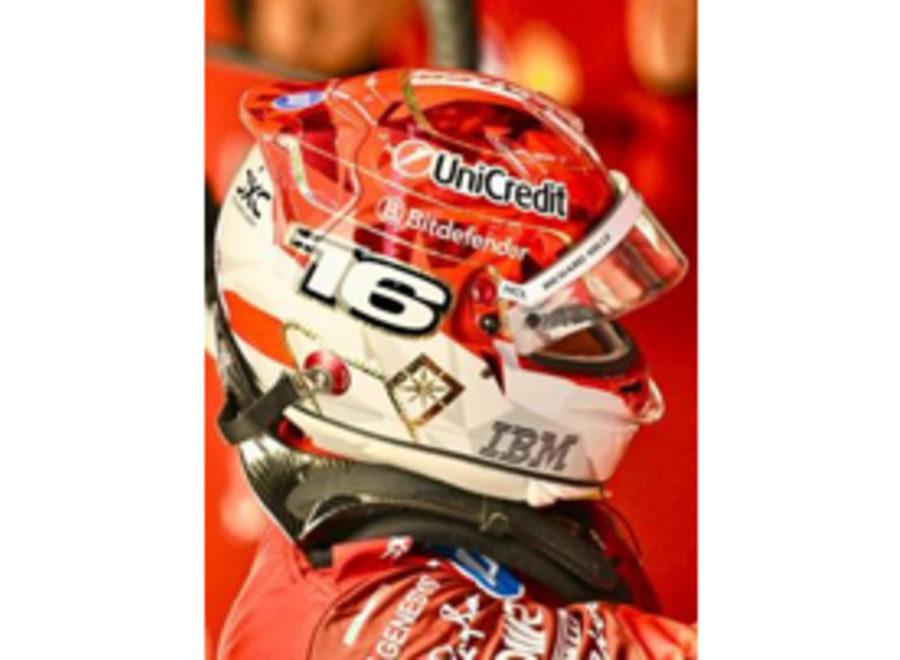 Looksmart Charles Leclerc Helmet Scuderia Ferrari Las Vegas GP 2025 1:5 pre-order