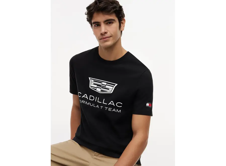 Cadillac Big Logo T-shirt Black 2026