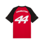 Ferrari Hamilton Shirt Zwart 2026