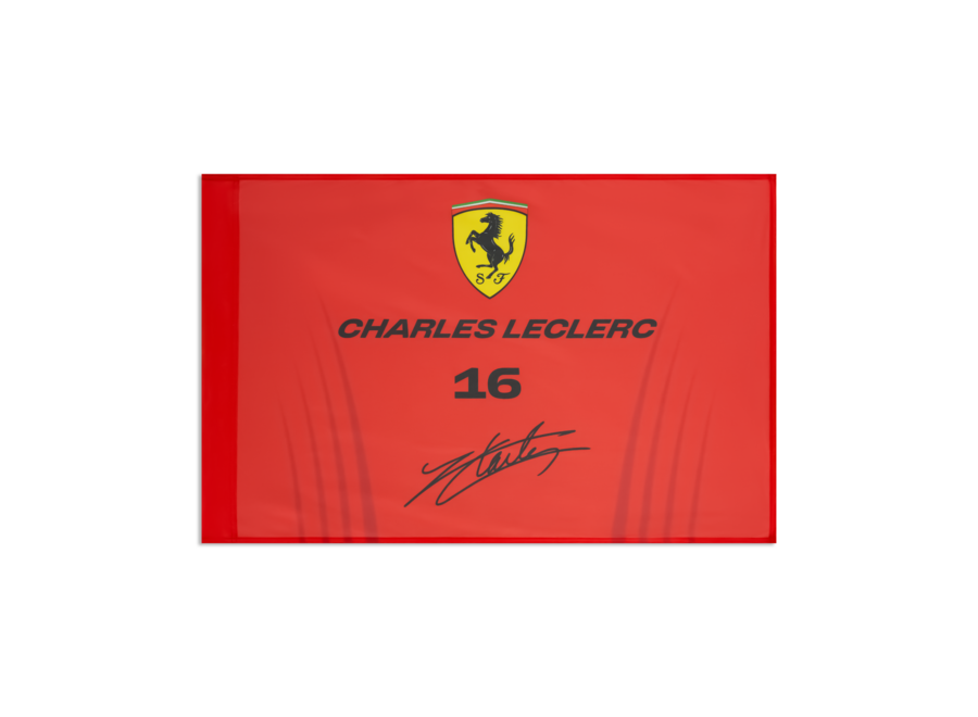 Ferrari Charles Leclerc Vlag 2026