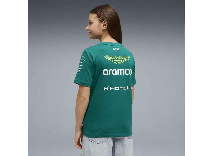 Aston Martin Teamline Kids Shirt 2026