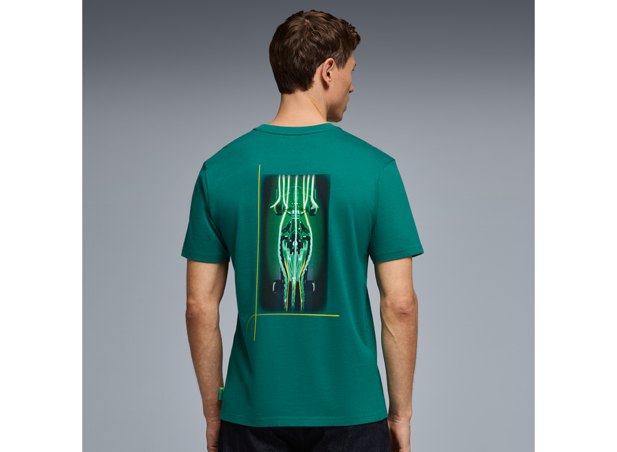 Aston Martin Graphic Shirt Groen 2026