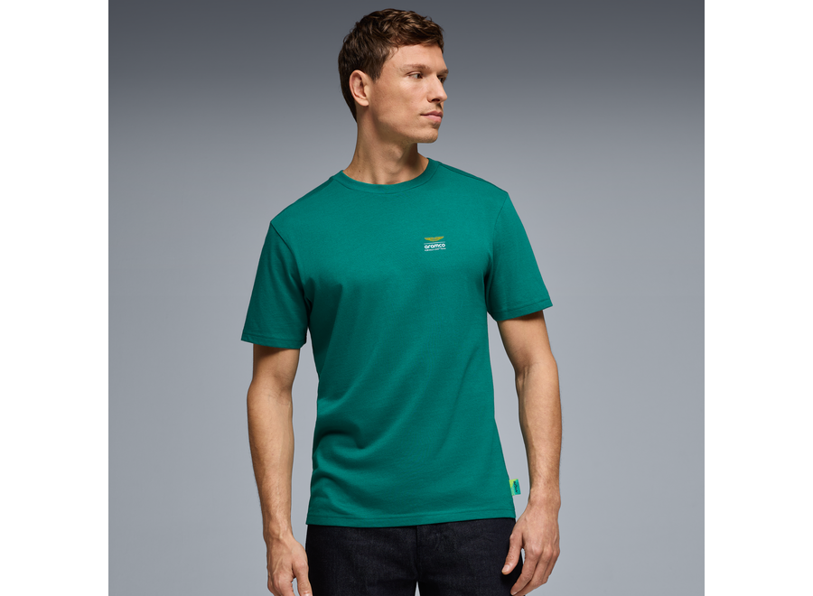 Aston Martin Graphic Shirt Groen 2026