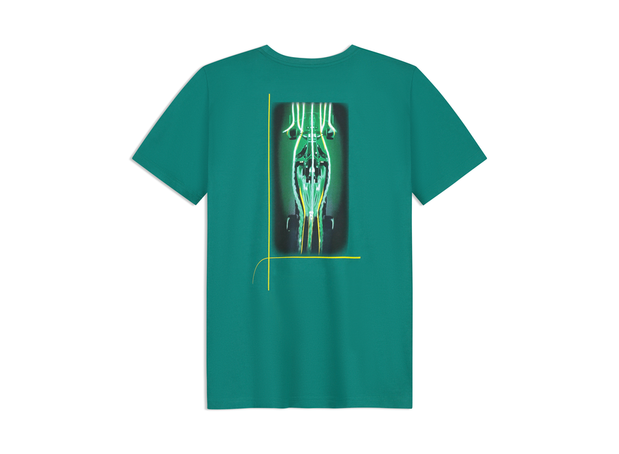 Aston Martin Graphic Shirt Groen 2026