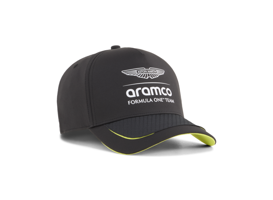 Aston Martin Logo Cap Zwart 2026