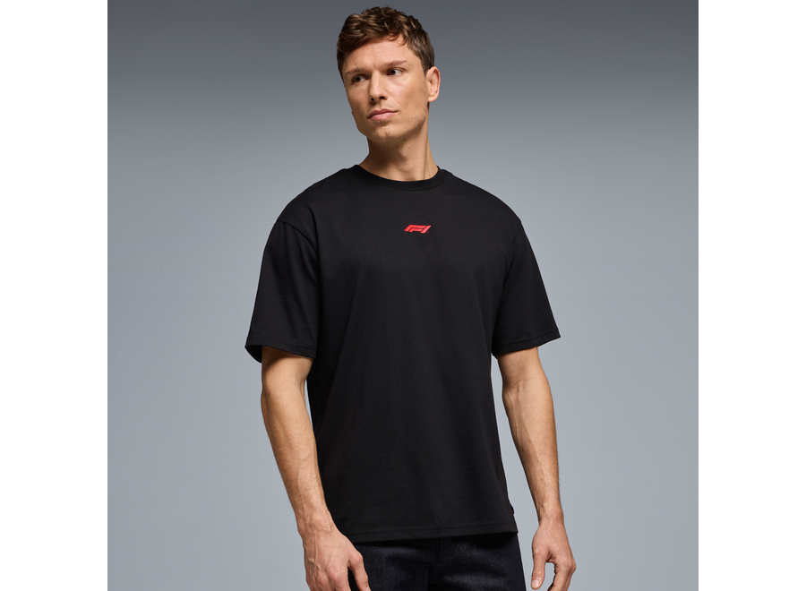 F1 Racing Line Shirt Zwart  2026