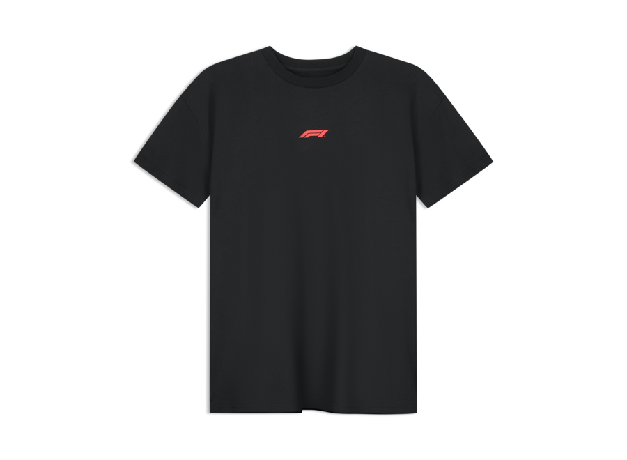 F1 Racing Line Shirt Zwart  2026