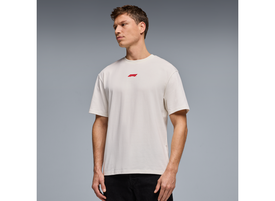 F1 Racing Line Shirt Wit 2026