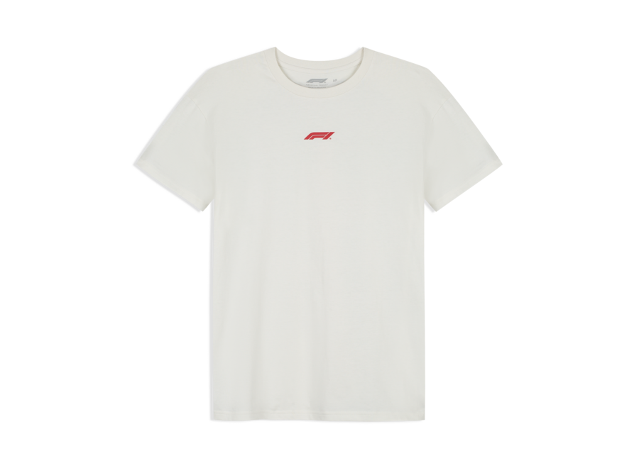 F1 Racing Line Shirt Wit 2026