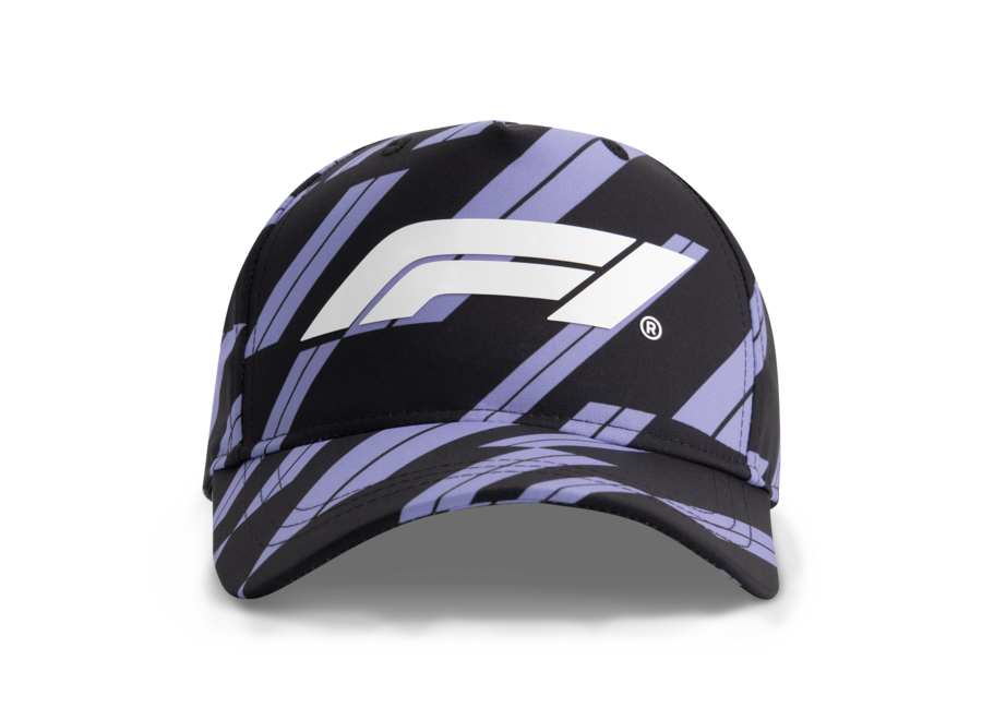 F1 Track Graphic Cap Paars 2026