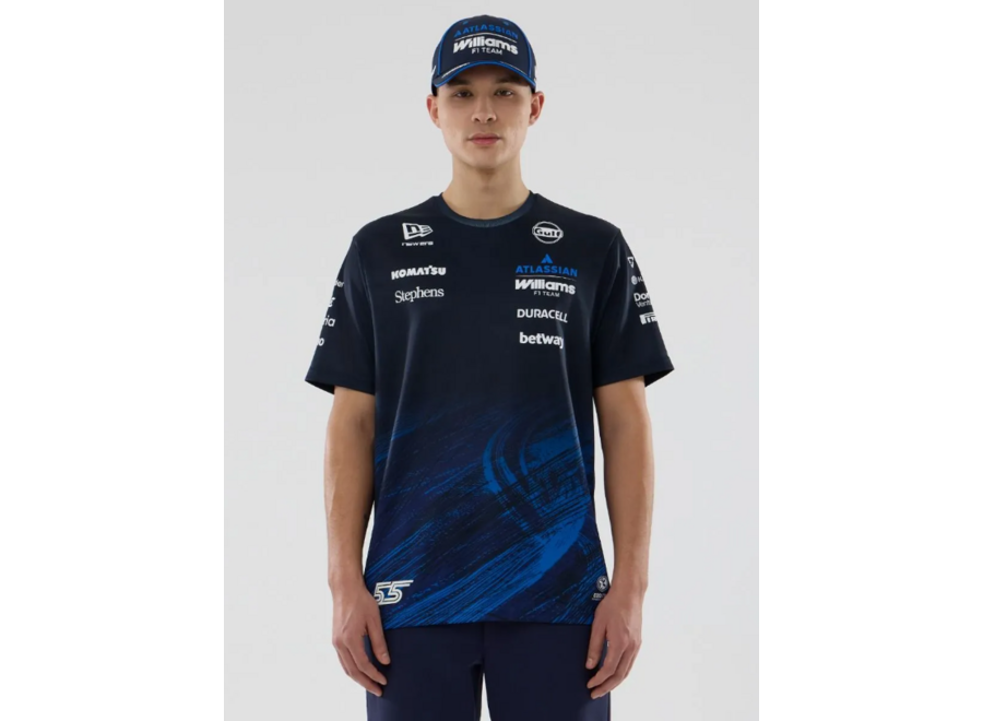 Carlos Sainz #55 Williams F1 Team T-shirt 2026