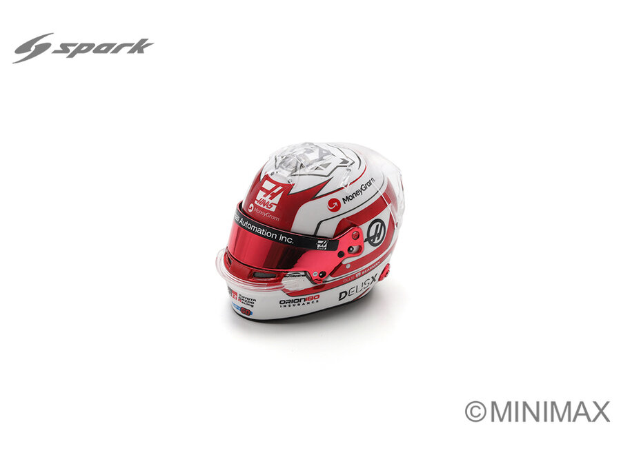 Spark Haas Ollie Bearman Monaco GP 2025 Helm 1:5