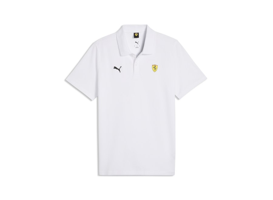 Ferrari Logo Polo Wit  2026
