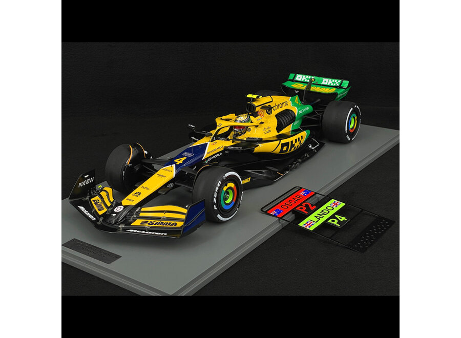 Spark  McLaren Formula 1 Team MCL38 No.4 4th Monaco GP 2024 - Lando Norris 1:12