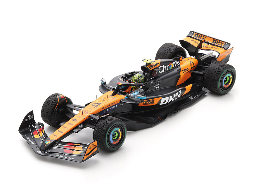 Spark McLaren No.4 McLaren Formula 1 Team - Winner Australian GP 2025 - Lando Norris 1:18