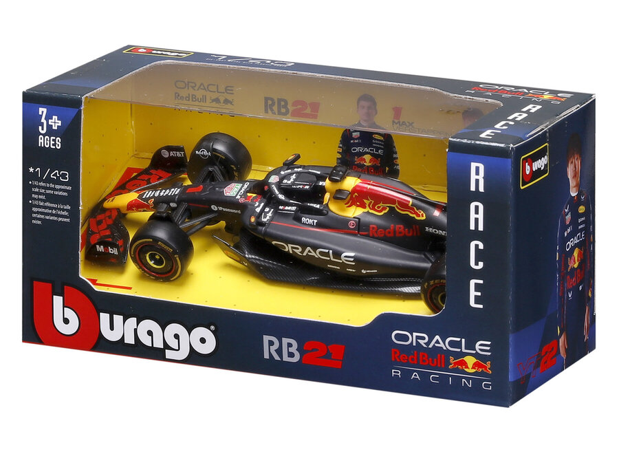 Max Verstappen RB21  #1 Red Bull Racing 2025 Burago 1:43