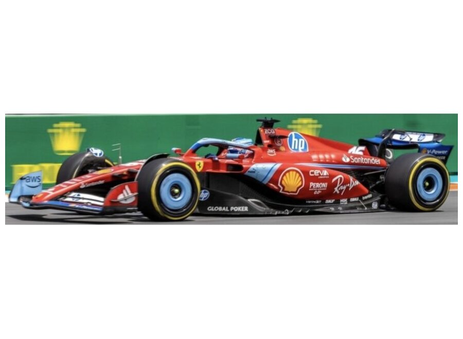 Charles Leclerc SF-24 #16 GP Miami 3e 2024 Burago  1:43